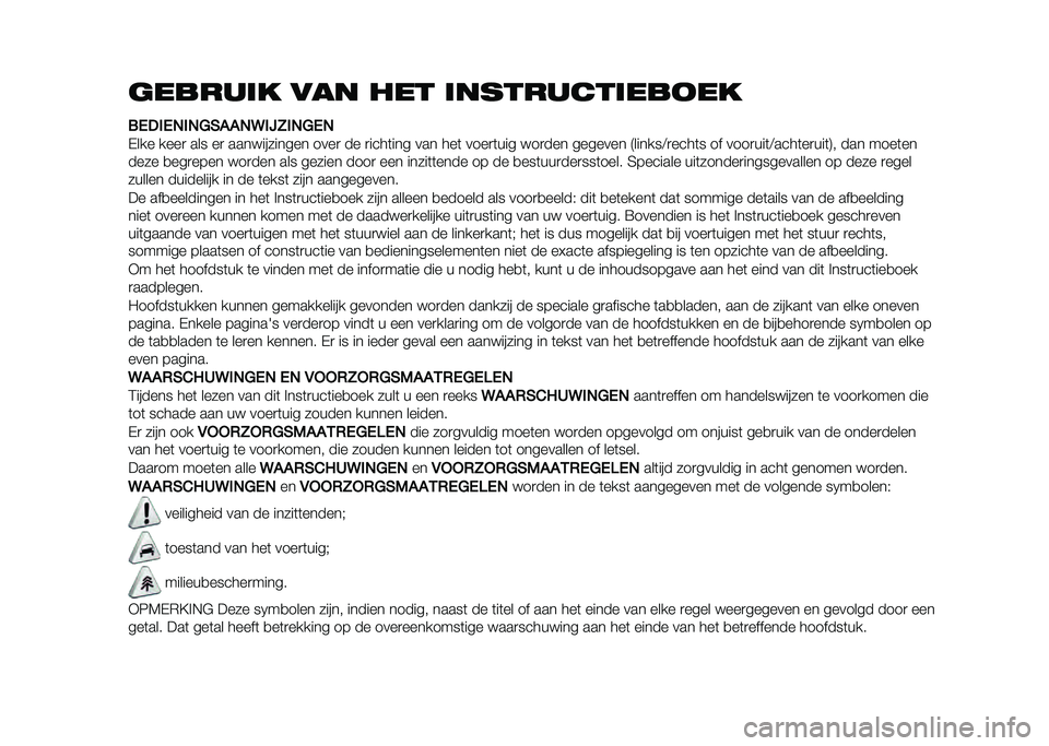 FIAT DUCATO 2020  Instructieboek (in Dutch) �	��
���� ��� ��� �����������
���
����������)�
�
��2���3�����
�%��� ����
 ��� ��
 ������������ ����
 �� �
����	��� ��� ��