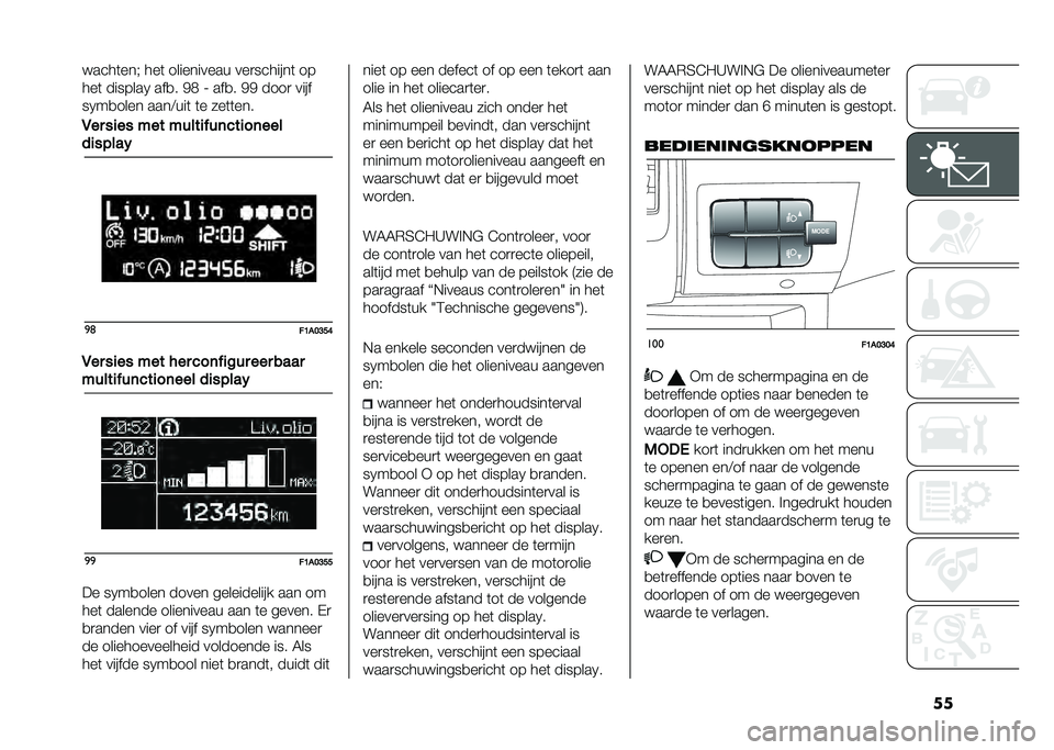 FIAT DUCATO 2021  Instructieboek (in Dutch) �
�
�����	���+ ���	 ���������� ���
�������	 ��
���	 �������/ ���
� �(�> �H ���
� �(�( ����
 ����
��/��
���� ����8���	 �	� ���	�	���
�/