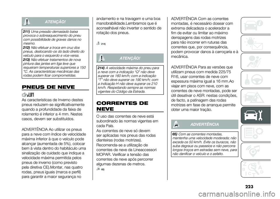 FIAT DUCATO 2021  Manual de Uso e Manutenção (in Portuguese) �������	����
����
�<�� ���	���$�
 �
�	������
�
 ����(�
���
��
�� �
 ��
���	����	����	���
 �
�
 ���	� ��
� ��
��������
��
�	 �
�	 �����	� 