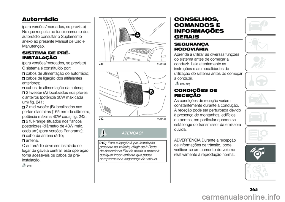 FIAT DUCATO 2021  Manual de Uso e Manutenção (in Portuguese) ���
�	��$� �%�%�]�(�� 
�:���� ��	���"�	��=��	����
�
��  ��	 ���	�����
�;
�*�
 ���	 ��	���	��� ��
 ������
����	���
 �
�
�
����
����
��
 ��
�����
