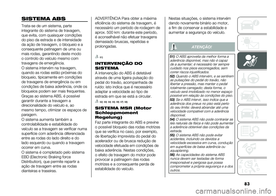 FIAT DUCATO 2021  Manual de Uso e Manutenção (in Portuguese) ������
���	 �	��
�?�������	 �
�	 �� �����	���  �����	
����	������	 �
�
 �����	�� �
�	 �������	�� 
���	 �	�����  ��
� ��������	� ��
��
