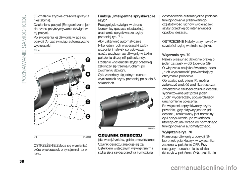 FIAT DUCATO 2020  Instrukcja obsługi (in Polish) ��#��(�3�8�&�8�3�A�2��<�8�7��,�Q���+
�� �=�2�> �����%����	 �����
��	 �������	 �=�������
���	���������>�
�����%����	 � ������� �=�2�> ����