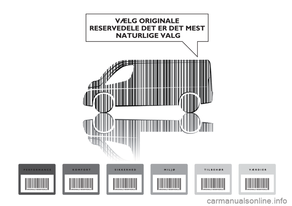 FIAT DUCATO 2019  Brugs- og vedligeholdelsesvejledning (in Danish) 