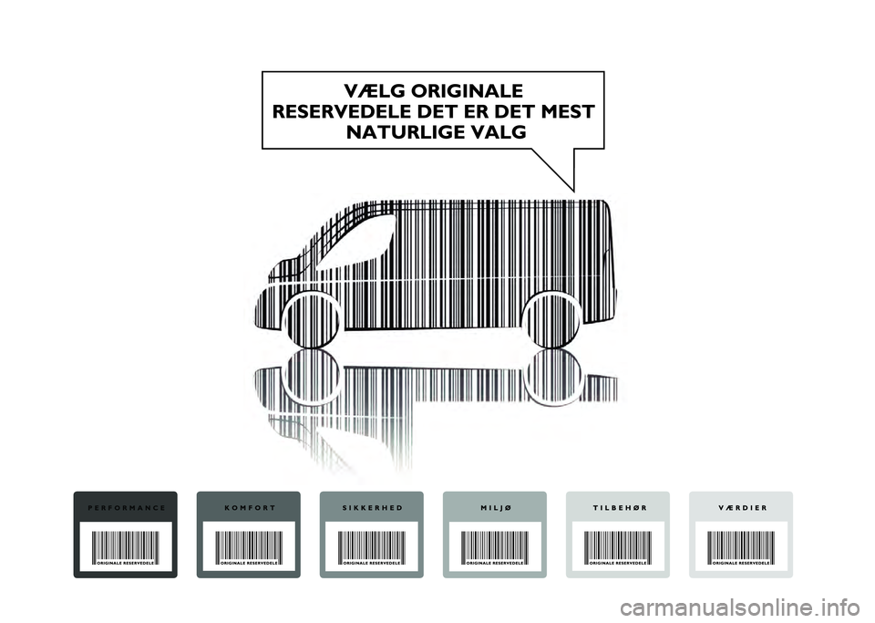 FIAT DUCATO 2020  Brugs- og vedligeholdelsesvejledning (in Danish) 