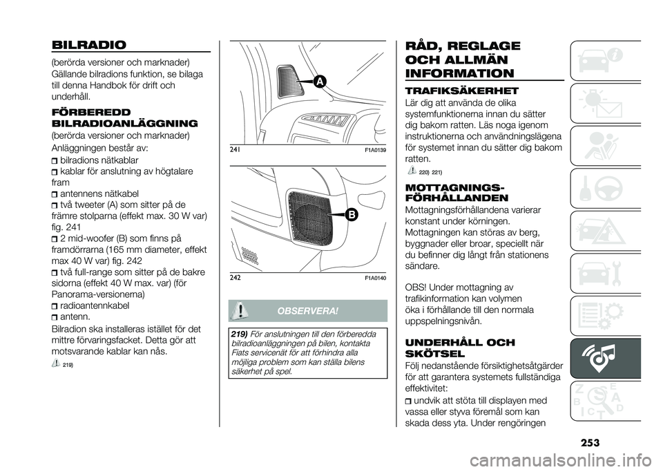 FIAT DUCATO 2020  Drift- och underhållshandbok (in Swedish) ��
�����
����	
�2������� ��������� ��
� ����������3
�%������� ���������� ��
���	���� �� ������
�	��� ����� �9������ ��