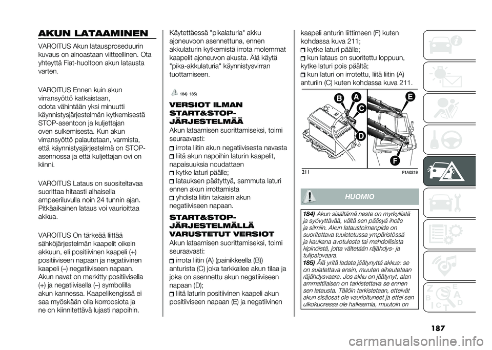 FIAT DUCATO 2020  Käyttö- ja huolto-ohjekirja (in in Finnish) ����
��� ��
��
�
�	����
�(�)�*��7��6� �)��� ��
��
�������������
����
�� �� �
����
���
�
� �������������� ���

�������� �
��
���
