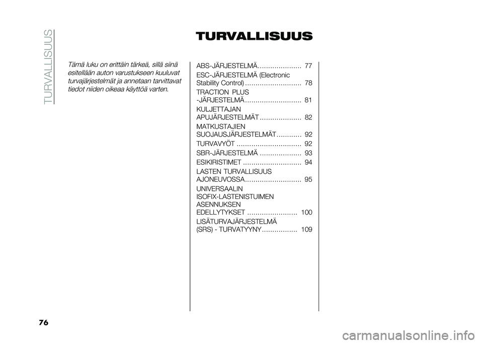 FIAT DUCATO 2020  Käyttö- ja huolto-ohjekirja (in in Finnish) ���6�*�(�)���7��6�6�
�� �����
�������
���� ���� �� �������� ������� ����� �����
���������� �
���� ��
���������� �����