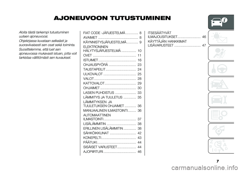 FIAT DUCATO 2021  Käyttö- ja huolto-ohjekirja (in in Finnish) �
�
�
�������� ��������	�����)�����
 ����� ��
������ ������������
������ �
�	����������
���	�����	�
���
 ����
��
�
� ���