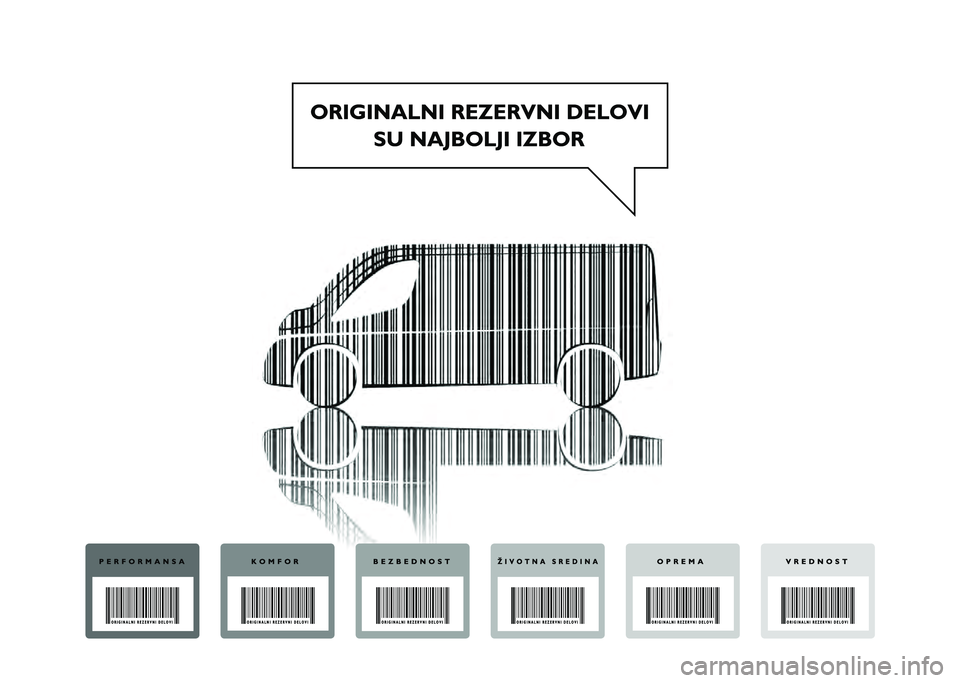 FIAT DUCATO 2020  Knjižica za upotrebu i održavanje (in Serbian) 