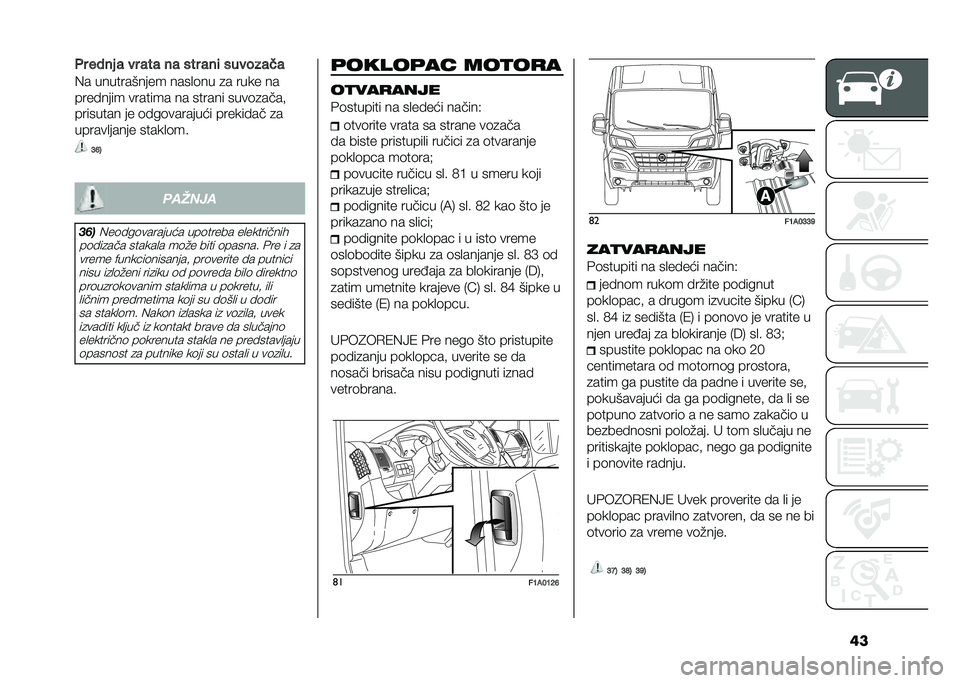 FIAT DUCATO 2021  Knjižica za upotrebu i održavanje (in Serbian) �	��� ���� � �� ��� �� ��� ���	 �������
�
�)� ����������� ����
�	�� �
� ���� ��
�������� ������� �� ������ ����	�
���� 
