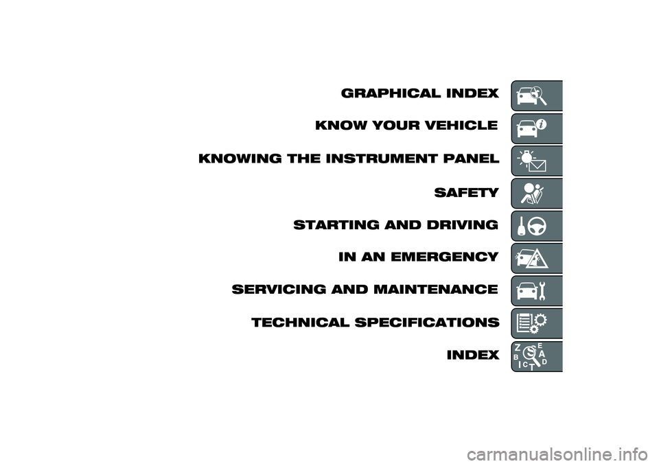 FIAT DUCATO 2014  Owner handbook (in English) KNOW YOUR VEHICLE 