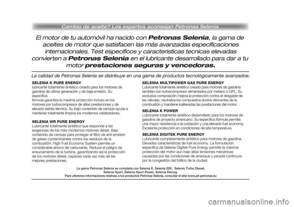 FIAT DUCATO 2017 Manual de Empleo y Cuidado (in Spanish) FIAT DUCATO 2017 Manual de Empleo y Cuidado (in Spanish)