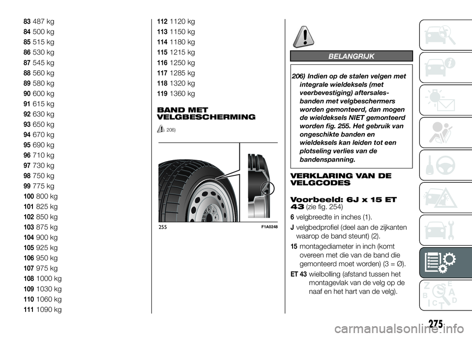 FIAT DUCATO 2016 Instructieboek (in Dutch) 83487 kg
84500 kg
85515 kg
86530 kg
87545 kg
88560 kg
89580 kg
90600 kg
91615 kg
92630 kg
93650 kg
94670 kg
95690 kg
96710 kg
97730 kg
98750 kg
99775 kg
100800 kg
101825 kg
102850 kg
103875 kg
104900 FIAT DUCATO 2016 Instructieboek (in Dutch) 83487 kg
84500 kg
85515 kg
86530 kg
87545 kg
88560 kg
89580 kg
90600 kg
91615 kg
92630 kg
93650 kg
94670 kg
95690 kg
96710 kg
97730 kg
98750 kg
99775 kg
100800 kg
101825 kg
102850 kg
103875 kg
104900