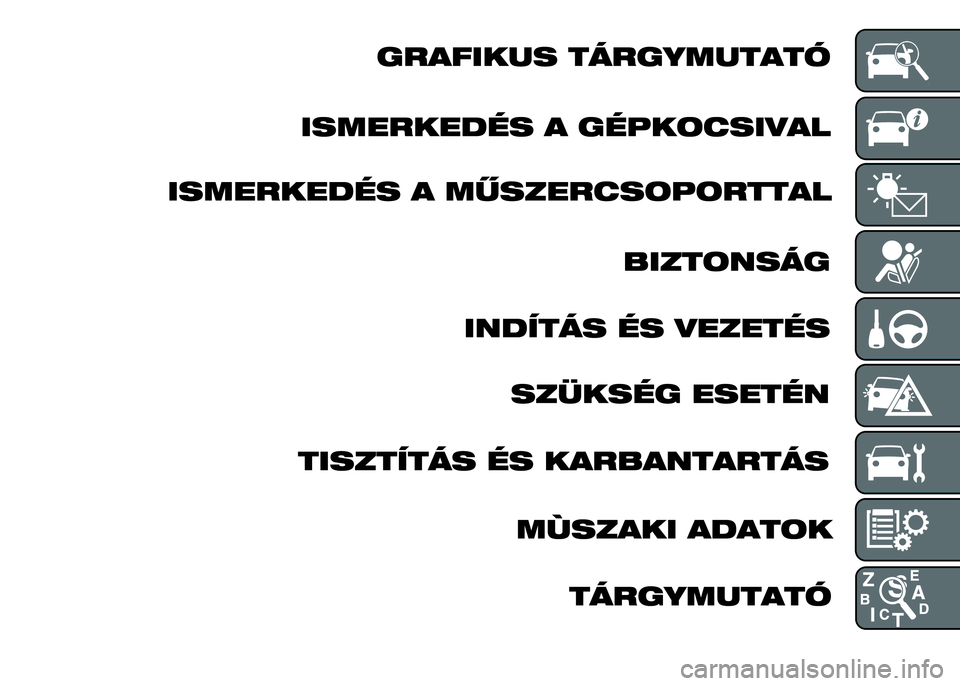 FIAT DUCATO 2015 Kezelési és karbantartási útmutató (in Hungarian) FIAT DUCATO 2015 Kezelési és karbantartási útmutató (in Hungarian)