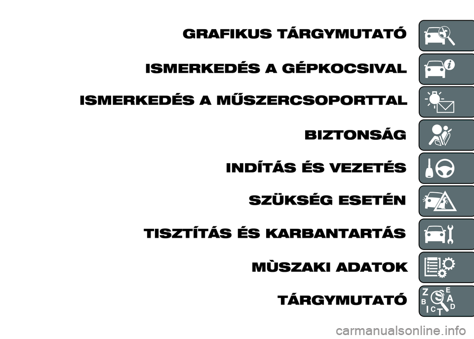 FIAT DUCATO 2016 Kezelési és karbantartási útmutató (in Hungarian) FIAT DUCATO 2016 Kezelési és karbantartási útmutató (in Hungarian)