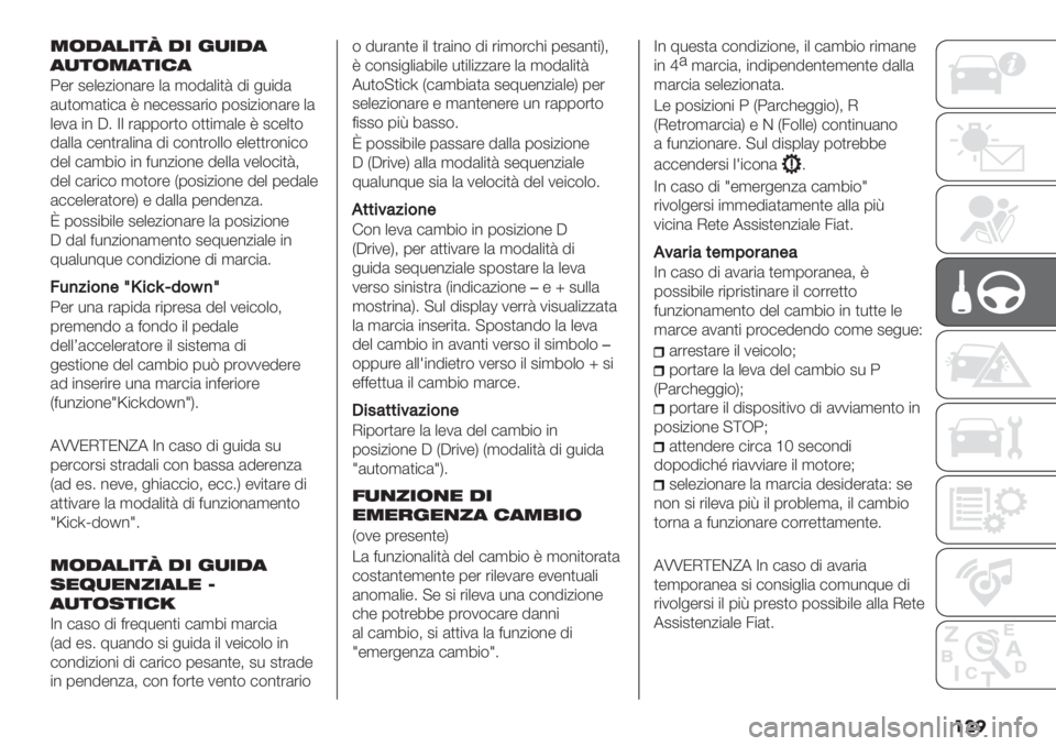FIAT DUCATO BASE CAMPER 2019  Libretto Uso Manutenzione (in Italian) ���
+(!"#-*T !- %)-!"
")*(+"*-/"
;-’ 2-+-/"$%(’- +( ,$9(+"): 9" &*"9(
(*)$,()"#( O %-#-22(’"$ 0$2"/"$%(’- +(
+-1( "% 45 R+ ’(00$’