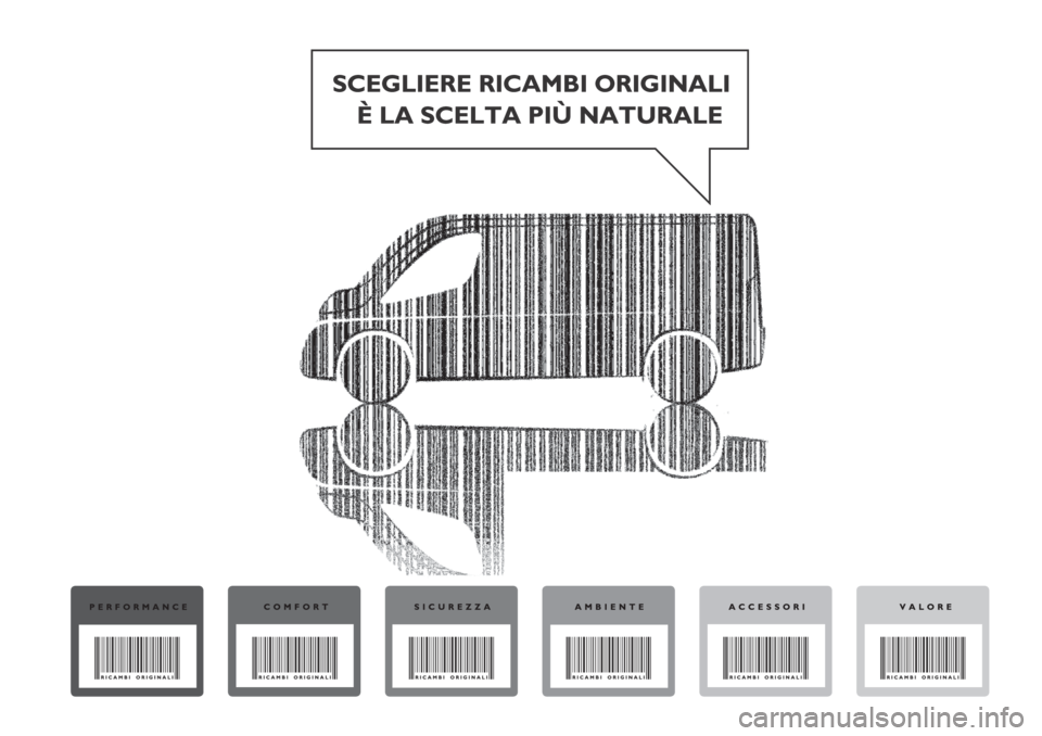 FIAT DUCATO BASE CAMPER 2019  Libretto Uso Manutenzione (in Italian) 