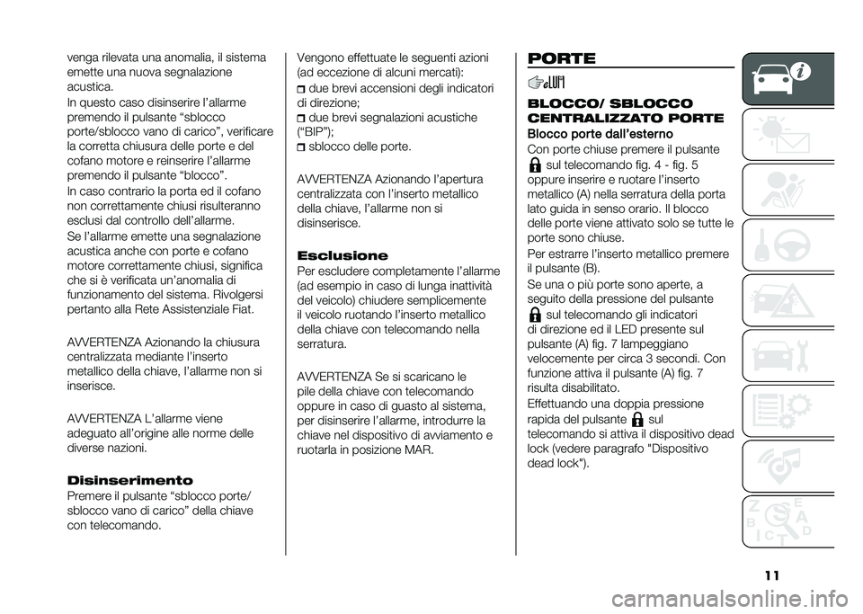 FIAT DUCATO BASE CAMPER 2020  Libretto Uso Manutenzione (in Italian) �������	 ������	�
�	 ���	 �	���
�	���	� �� ����
��
�	
��
��
�
� ���	 �����	 �����	��	�����
�	����
���	�
�3� �����
� ��	�� ����������