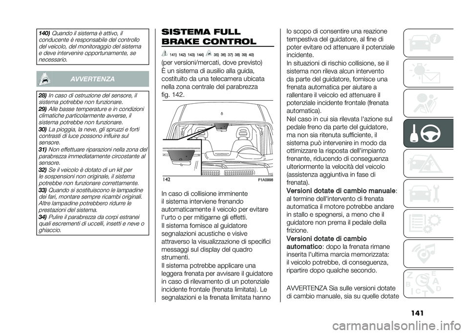 FIAT DUCATO BASE CAMPER 2020  Libretto Uso Manutenzione (in Italian) ��	��	���
�1��	��� �� ����
��
�	 �0 �	�
�
���� ��
���������
� �0 ��������	���� ��� ����
����� ��� �������� ��� �
����
���	����