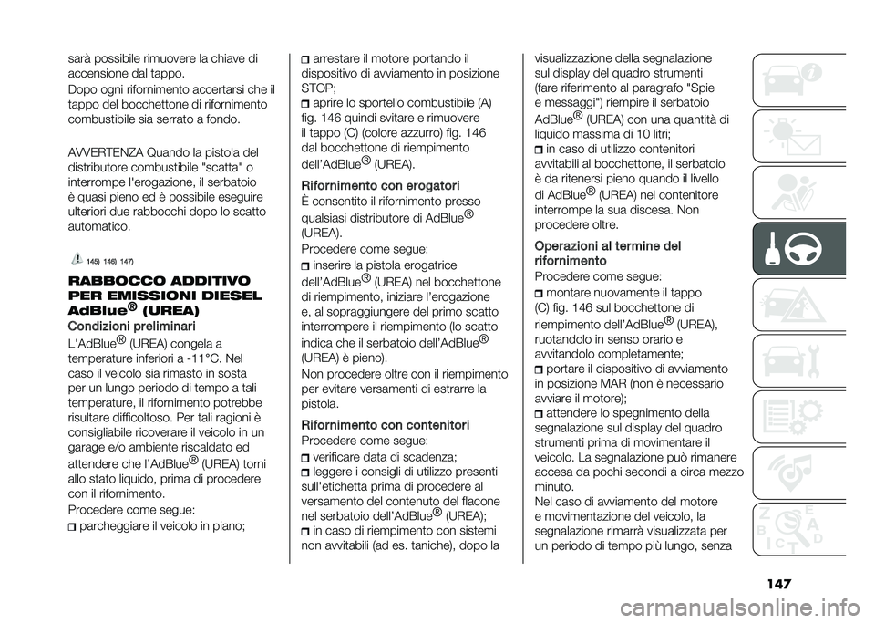 FIAT DUCATO BASE CAMPER 2020  Libretto Uso Manutenzione (in Italian) ��	���	�� ��������� ���
������ ��	 �� ��	�� ��
�	��������� ��	� �
�	����
���� ���� ��������
���
� �	�����
�	��� �� � ��
�
�	��