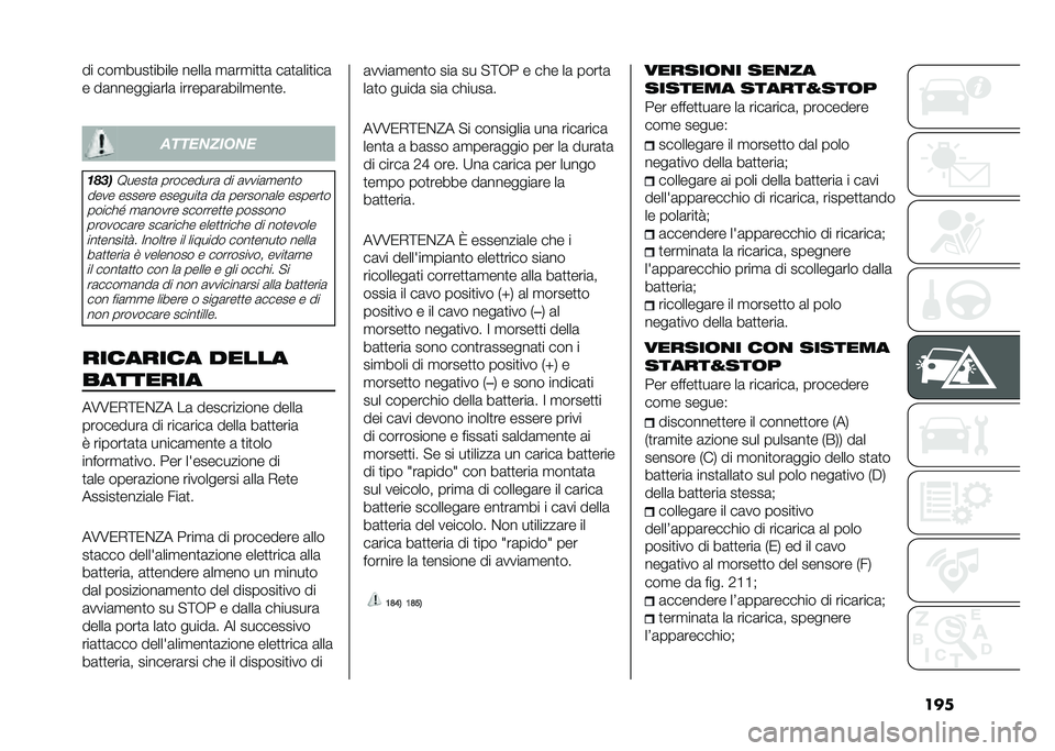 FIAT DUCATO BASE CAMPER 2020  Libretto Uso Manutenzione (in Italian) ���
�� ���
����
����� �����	 �
�	��
��
�
�	 ��	�
�	���
���	
� ��	�������	���	 ������	��	����
���
��
����������
�	���
�1����
�	 �����