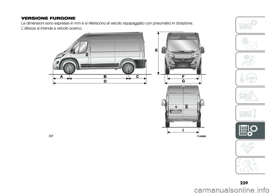 FIAT DUCATO BASE CAMPER 2020  Libretto Uso Manutenzione (in Italian) ���
������	�
� ��
���	�
�
�� ���
������� ���� �������� �� �
�
 � �� ����������� �	� ������� ������	����	�
� ��� �����
�	�
�