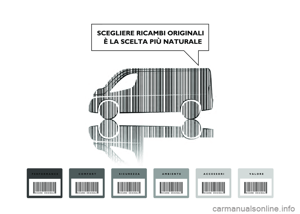 FIAT DUCATO BASE CAMPER 2020  Libretto Uso Manutenzione (in Italian) 