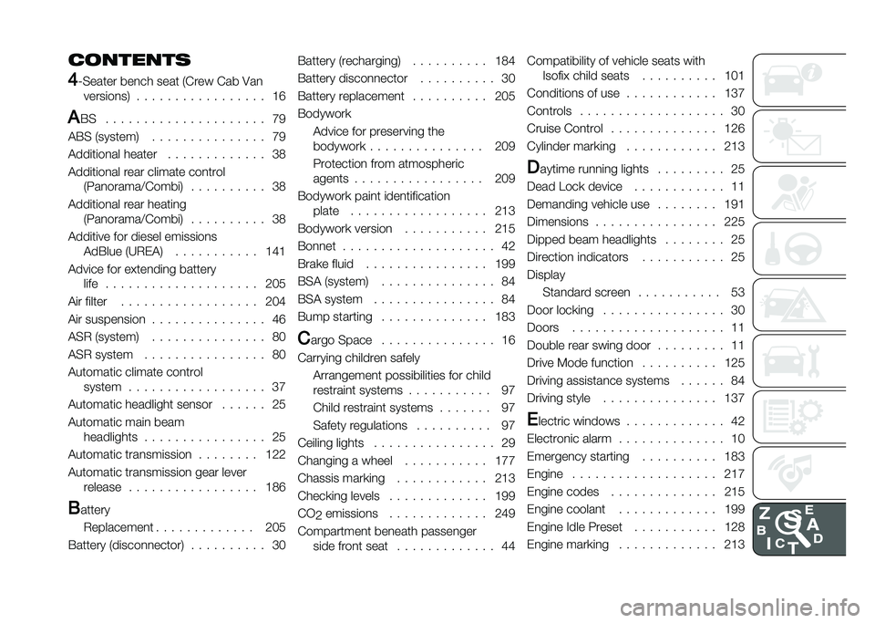 FIAT DUCATO BASE CAMPER 2020  Owner handbook (in English) �
�������	
�6
�5�%����� ���
�� ���� �6�&��� �&�� �2��
�����	��
��7 � � � � � � � � � � � � � � � � � �@�A
� �$�% � � � � � � � � � � � � �