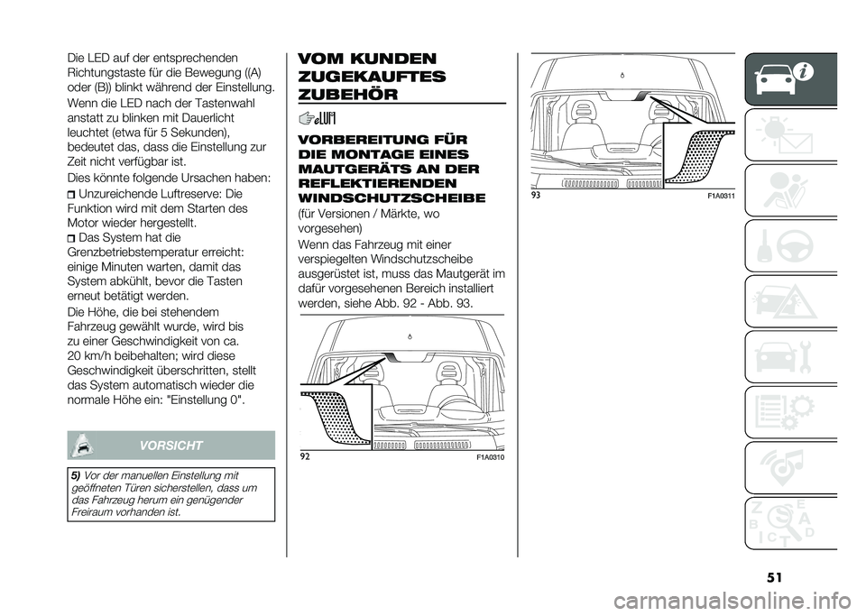 FIAT DUCATO BASE CAMPER 2021  Betriebsanleitung (in German) �
����	 �&�$� ��� ��	� �	���
�#��	���	���	�
�6��������
���
��	 ��� ���	 �)�	�%�	���� �:�:��;
���	� �:�)�;�; ������ �%����	�� ��	� �$���
��	���