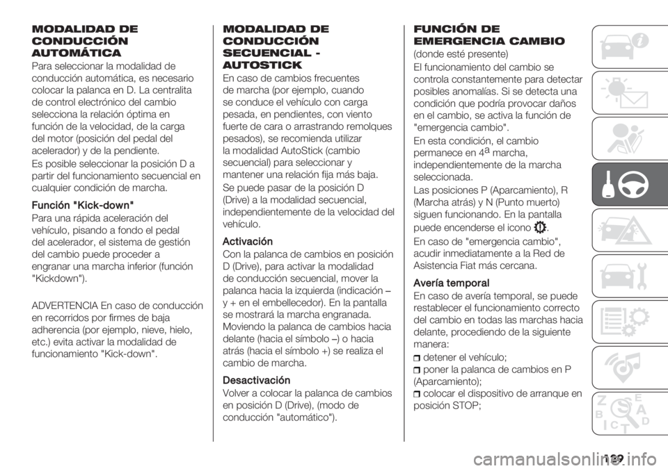 FIAT DUCATO BASE CAMPER 2019  Manual de Empleo y Cuidado (in Spanish) ���
.(-’!*-’- -"
#(/-%##*5/
’%$(.I$*#’
T(.( +"$"&&%*4(. $( )*/($%/(/ /"
&*4/3&&%A4 (3’*);’%&(@ "+ 4"&"+(.%*
&*$*&(. $( 0($(4&( "4 67 !( &"4’.($%’