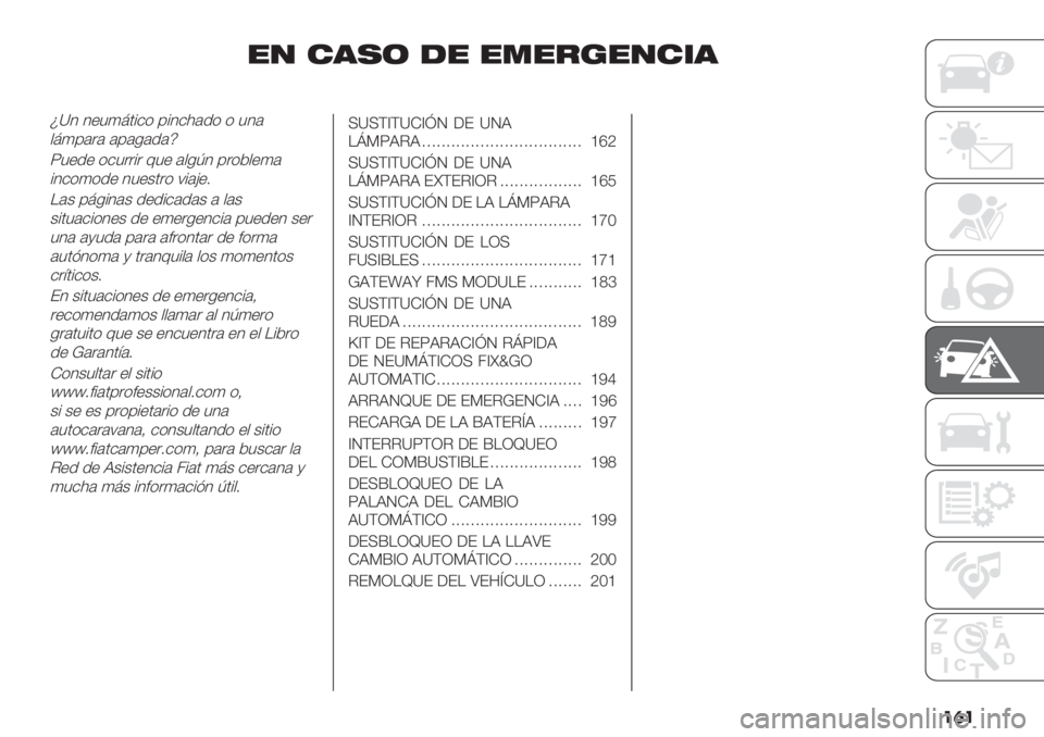 FIAT DUCATO BASE CAMPER 2019  Manual de Empleo y Cuidado (in Spanish) ���
"/ #’,( -" "."&+"/#*’
¤X4 4"3);’%&* 0%4&1(/* * 34(
$;)0(.( (0(-(/('
T3"/" *&3..%. 93" ($-L4 0.*2$")(
%4&*)*/" 43"+’.* :%(H"
7
!(