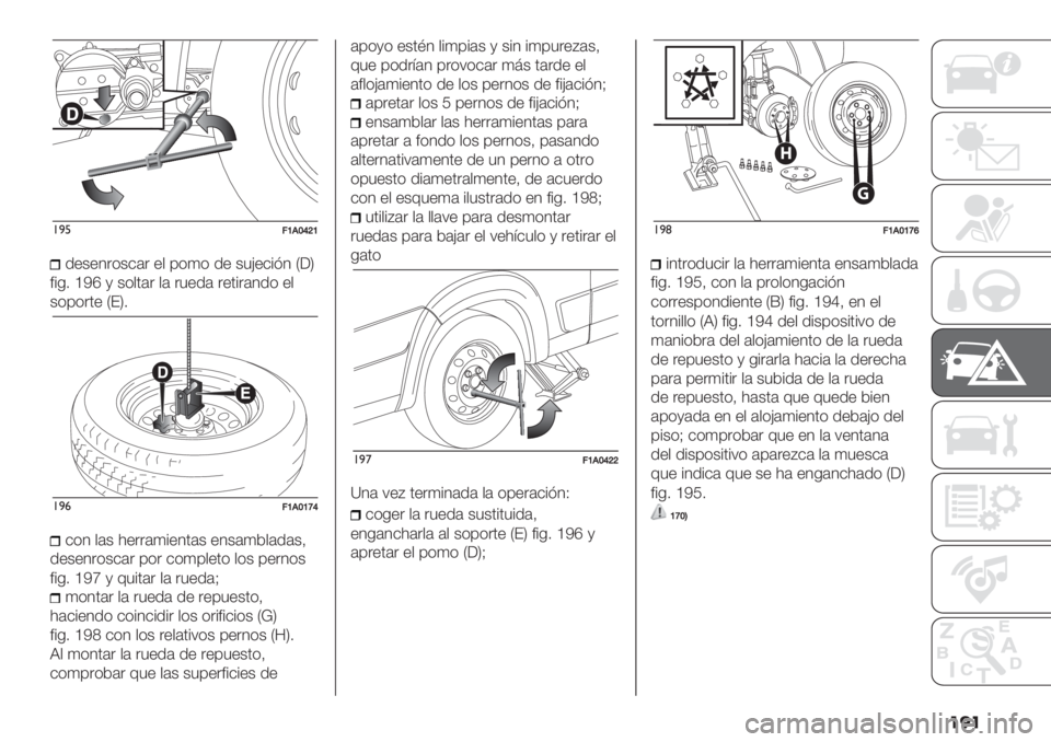 FIAT DUCATO BASE CAMPER 2019  Manual de Empleo y Cuidado (in Spanish) ���
!)%;V.XZ\V
/"+"4.*+&(. "$ 0*)* /" +3H"&%A4 V6W
#%-7 _Oe , +*$’(. $( .3"/( ."’%.(4/* "$
+*0*.’" VFW7
!)&;V.XVaZ
&*4 $(+ 1"..()%"4’(+ "4+()