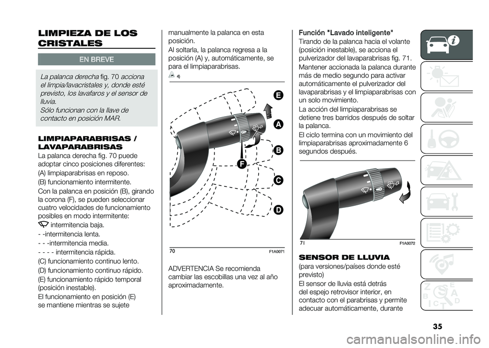 FIAT DUCATO BASE CAMPER 2020  Manual de Empleo y Cuidado (in Spanish) ��
����+���/� �� ��	�
����
�����
�� �-�+��3���	 ��	��	���	 �������	���� �A�1�	������	
�� ���
���	�:��	��	������	��� �
�! ����� ����# 