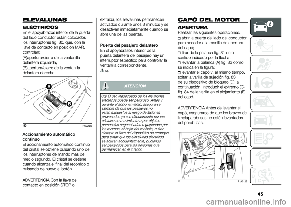 FIAT DUCATO BASE CAMPER 2020  Manual de Empleo y Cuidado (in Spanish) �	�
����������
���������	�
�� �� �	���
�	���	�%�� �������� �� ��	 ������	
��� ��	�� ��������� ����� ������	���
��� �����