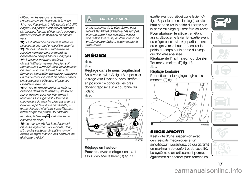 FIAT DUCATO BASE CAMPER 2020  Notice dentretien (in French) �����"�	����� �	�� �������� �� ������
����
���
����
� �	�� �"�����
�� �� �	� ������
����%��� �	���������� � �F�D�0 ������ �