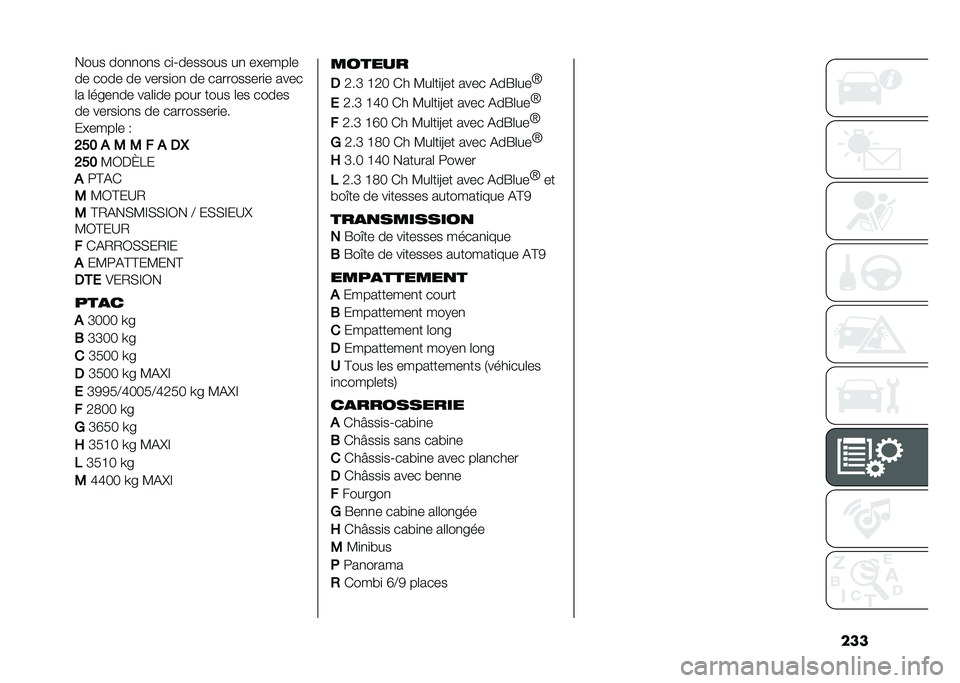 FIAT DUCATO BASE CAMPER 2021  Notice dentretien (in French) ������� ���
�
��
� ��
�*������� ��
 �� ����	�
�� ���� �� �����
��
 �� ����������
� ����
�	� �	����
�� ���	�
�� ���� ���� �	�� 