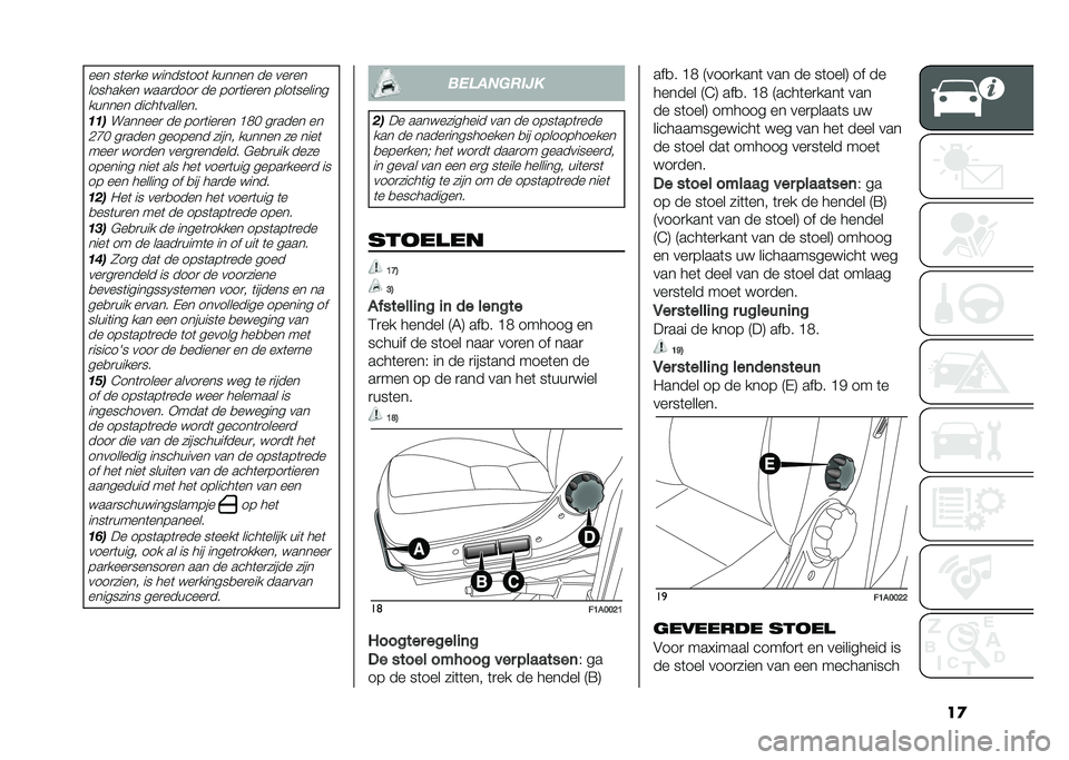 FIAT DUCATO BASE CAMPER 2020  Instructieboek (in Dutch) ����� ��	��
�� ������	���	 ������ �� ���
��
�������� ����
����
 �� ���
�	���
�� ����	������������ �����	�������
���
���