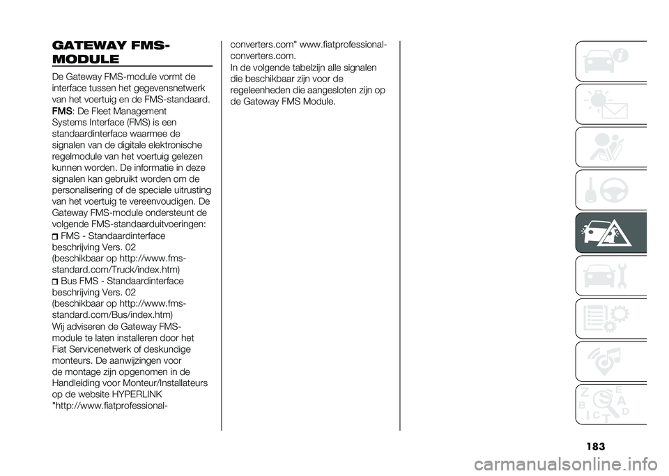 FIAT DUCATO BASE CAMPER 2021  Instructieboek (in Dutch) ����	������ ����2
�����
�
�� �!��	����/ ��,�4�H������ ���
��	 ��
���	��
���� �	����� ���	 �����������	���
�
��� ���	 ����
�	���