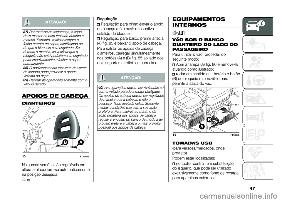 FIAT DUCATO BASE CAMPER 2021  Manual de Uso e Manutenção (in Portuguese) �	�����	����
���
��
� ��
����
� �
�	 ��	������!��  �
 ����A
�
�	��	 �����	����	 ��	� ��	����
�
 �
������	 � ������� ��
������
�  ��	����