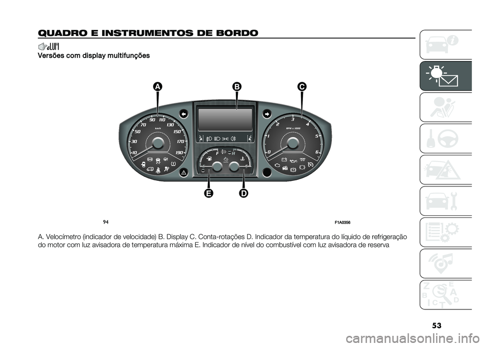 FIAT DUCATO BASE CAMPER 2021  Manual de Uso e Manutenção (in Portuguese) �
�
���	��� � ����
������
�� �� �����
�4�� ���� ��	� ���� ���* ������$��
����
�
�
��>��@�E�F�I
�+� �8�	��
����	���
 �:���
����
�
� �
�	 �