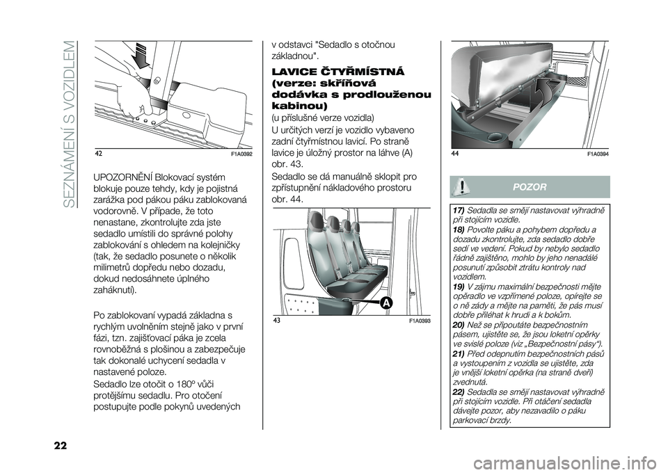 FIAT DUCATO BASE CAMPER 2020  Návod k použití a údržbě (in Czech) ��*�1�-�2�P�7�1�2�F��*��$�B�-�I��L�1�7
�� ��
�#�E�,�G�L�J�K
�D�,�B�-�B�9�2�E�2�F ���������  �����(�
�#�����
�	 �����	 ��	���� ��� �
�	 ���
�����
���"���