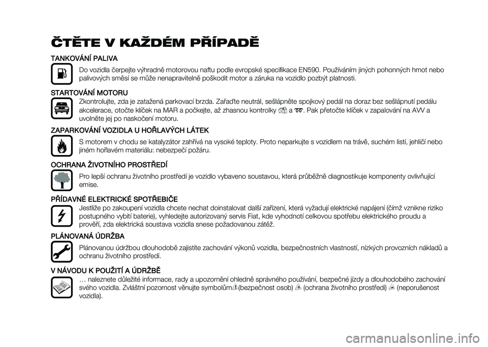 FIAT DUCATO BASE CAMPER 2021  Návod k použití a údržbě (in Czech) ����� � ���	�
�� �
���
��
�
�1�,�2�3 ���4�2�5 ��,�6�-��,
�� ������� ��	�"��	�
��	 ��+��"����
 �����"���� ���&�� �����	 �	��"�����( ���	���&�