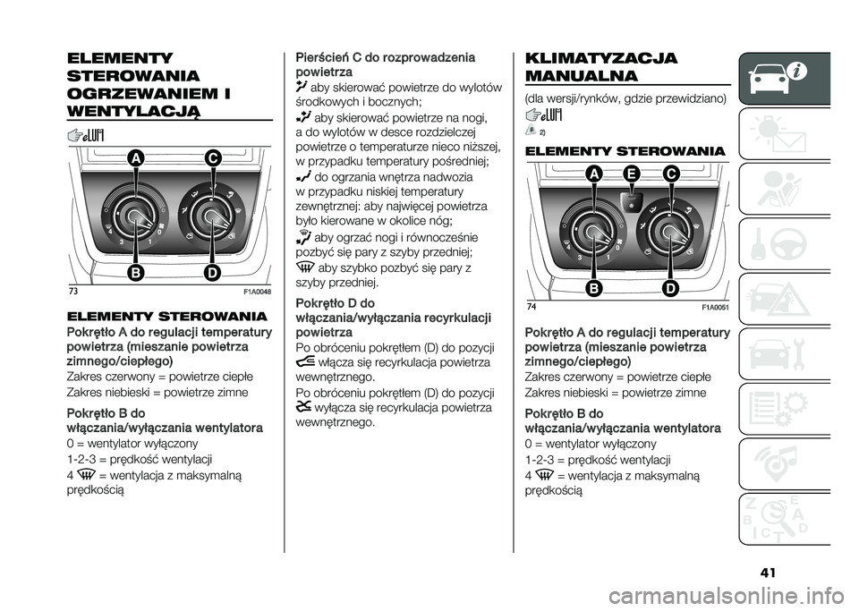 FIAT DUCATO BASE CAMPER 2020  Instrukcja obsługi (in Polish) ����������
����
���
���
���
����
���� �
�������
���6
��
��A��C�C�E�D
�������� ����
���
���
�	�� � �%��� � � � � ����!��� � ���