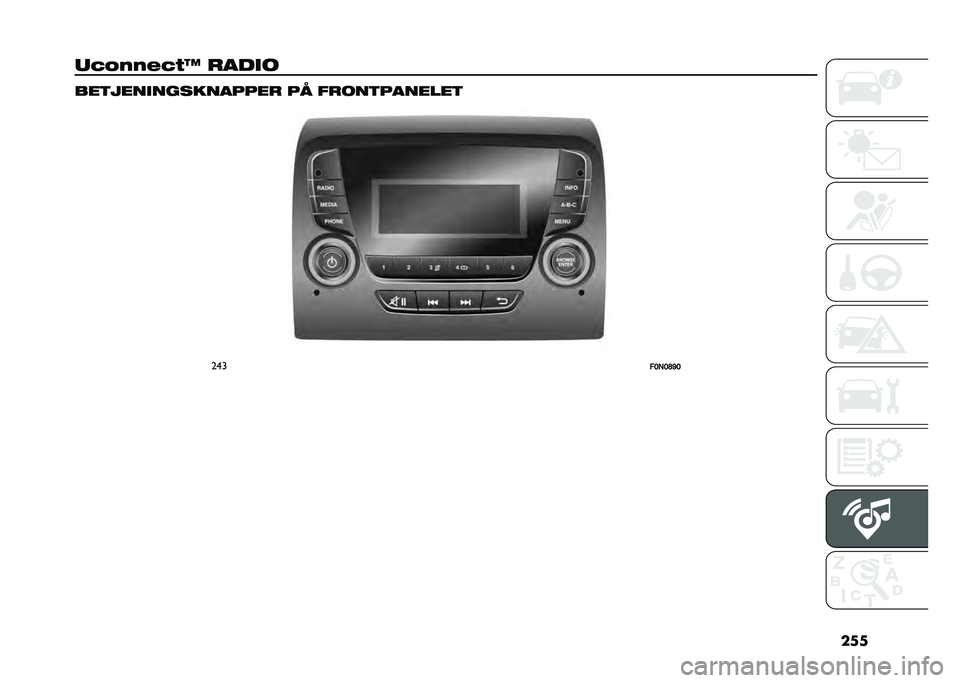 FIAT DUCATO BASE CAMPER 2021  Brugs- og vedligeholdelsesvejledning (in Danish) ��
�

��6���� �6��L ����
� ���	����
���������� ��. �����	�������	
���
��8�,�8�9�;�8   