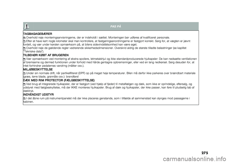 FIAT DUCATO BASE CAMPER 2021  Brugs- og vedligeholdelsesvejledning (in Danish) ���

� ��	�
 ��
���/�)��/��/�1�)�+ �*�1�* �:���	���
�
 ���� ������	���������������	��� �
��	 ��	 ���
����
�
� � ������� �,�����	����� �