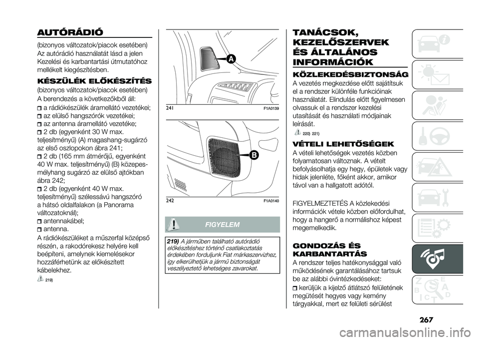 FIAT DUCATO BASE CAMPER 2021  Kezelési és karbantartási útmutató (in Hungarian) ��	�
���������
�3�#������� ����������	�<������	 ������#���4
�!� ����%���$��% �
���������� ����$ � �����
�������� �� �	���#�
