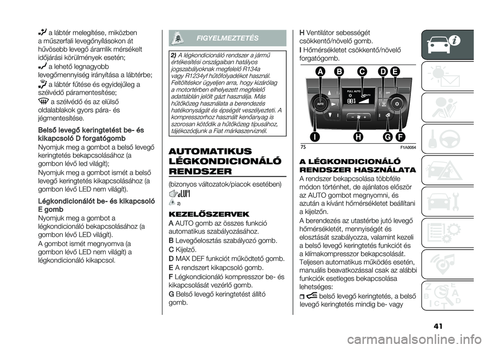 FIAT DUCATO BASE CAMPER 2020  Kezelési és karbantartási útmutató (in Hungarian) ��� ���#��� ������"����� ���	���#��
� ���������� ������&���"�����	�� ��
�
������#�# ������& �������	 ������	���
��$�&����