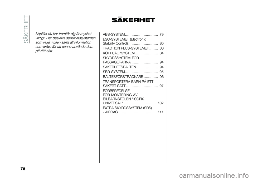 FIAT DUCATO BASE CAMPER 2021  Drift- och underhållshandbok (in Swedish) ��"�>�6�$�.�9�$�
�� ��
���
���
�6����	���	 ��
 ��� ������� ��� �� ���
���	
����	���	� �9�� �������� ��������	�����	����
��� ����