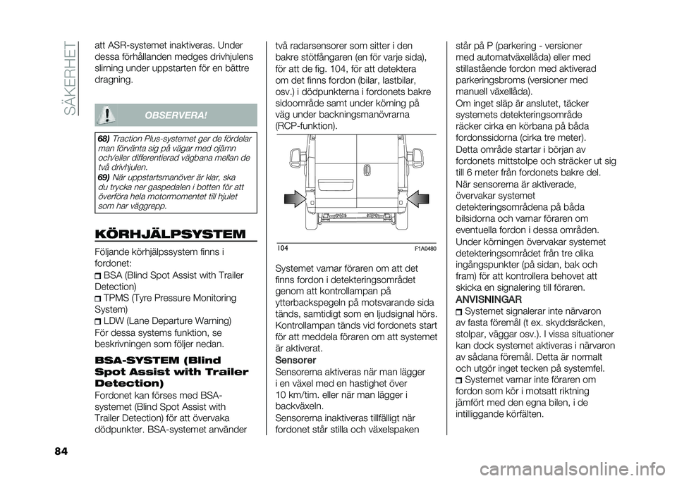 FIAT DUCATO BASE CAMPER 2021  Drift- och underhållshandbok (in Swedish) ��"�>�6�$�.�9�$�
��	 ��	�	 �-�"�.�&����	����	 �����	������� �/����
����� ������������ ������ ������ �
����
�������� �
���� �
���