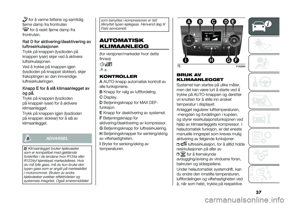 FIAT DUCATO BASE CAMPER 2020  Drift- og vedlikeholdshåndbok (in Norwegian) ����� � �����
 �� ���
��
 �� ������
��
���
���
 �
��� ��� ���������
� ��� � ����� ���
���
 �
��� ���
���������
��
�.�� � �!��